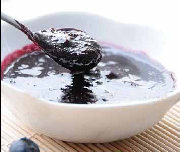 Blueberry sauce